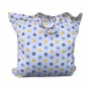 Torba kropki żółto-szare