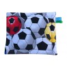 Poduszka płaska piłki kolorowe