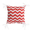 copy of Poduszka modułowa zygzak czerwony